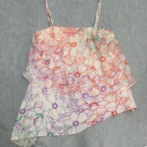 Anthropologie Maeve Silk Top
